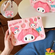 Case For Samsung Tab S6 Lite 2024 10.4inch P620 P625 2022 P613 P619 2020 P610 P615 P613 3D Doll Brac