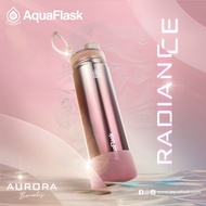 Aquaflask Aurora Borealis Limited Edition Design With Silicon Boot and Paracord Accessories