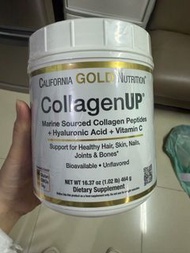 美國California Gold Nutrition 膠原蛋白UP 無味 16.37盎司 (464克)