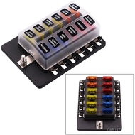 Car Box Type Terminal Yacht 12-32Vpc Accessories Set Fuse Base Fuse Insert RV XY6L
