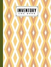 Inventory Log Book: inventory list notebook Rhombus Cover, Large Inventory Log Book - 120 Pages, Size 8.5" x 11" for Business and Home by Nick Gregory