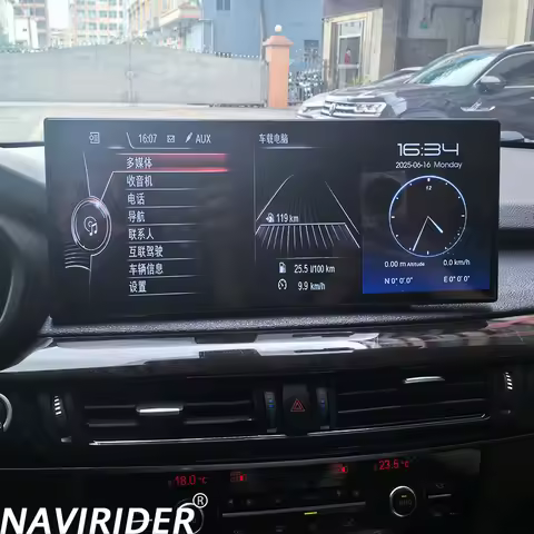 15.8inch Auto Android 15 For BMW X5 2007-2017 CCC CIC NBT Car Radio Video Player Multimedia Stereo G