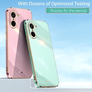 Plating Square Frame Phone Cases For OnePlus ACE 5 Racing ACE 5 Pro 1+ ACE 5 Pro ACE 5 Racing Soft C