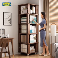 S-T🔰Ikea【Official direct sales】Ikea Rotating Bookshelf360Book Storage Cabinet Student Household 5KUI