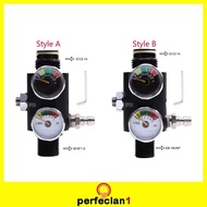 [Perfeclan1] Diving Cylinder Regulator with Gauge Heavy Duty Replacement Tool Parts Gas Tank for Outdoor Sports