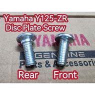 Screw Yamaha Front Disc Plate Bolt Rear Disc Plate Screw Skru