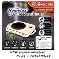 HOMELUX DIGITAL INFRARED COOKER CERAMIC SURFACE HCC SERIES HCC-239 DAPUR ELEKTRIK