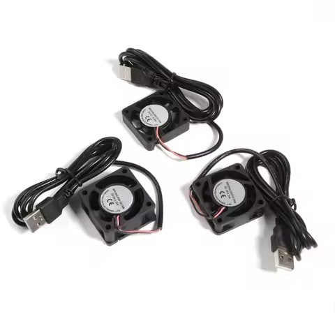 Brand New- 4cm 40mm Fan 40x40 Dc5v 5500rpm Small Quiet Cooling Fan USB Power-