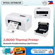 ZJ9200 Waybill Printer Cellphone Bluetooth USB Thermal Sticker Courier A6 Shipping Label  VMI DIRECT