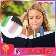 <MYS> Concentration Bookmark Colorful Overlay Bookmark Guided Reading Strips Colored Overlay for Dys