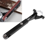 zoomfashion Belt Sander Adapter for Angle Grinder Pipe Tube Sanding Attachment 100 125 Type M10 M14 