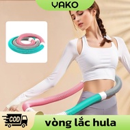 XO YAKO [READY STOCK] 1.5kg Hula Hoop PVC Wrapped Hula Hoop Slimming Belly Spring Hula Hoop