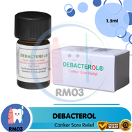 RM03 Orthodental Supply | Fast & Effective Relief: Debacterol Canker Sore Pain Relief 1.5mL – Long-L