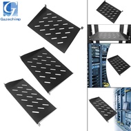 [Gazechimp] Server Rack Shelf, Network Cabinet Shelf, Universal Mounting, Ventilated Cantilever Serv
