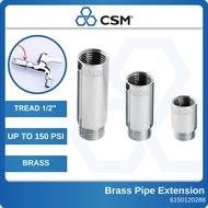 Ana mini  1/2" Chrome Brass Pipe Extension Heavy Duty FM Connector for Plumbing & Water System