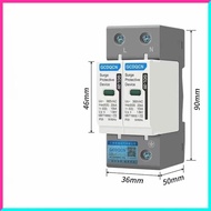 2P DC/AC SPD 275V/600V/1000V 20/40/60KA Surge Protective Device Voltage Solar PV Lightning Arrester