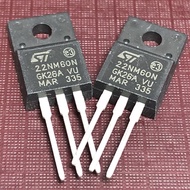 ((1pc) Electronic Parts STF22NM60N 22NM60N Ready Stock TO-220F MOS Field Effect Tube