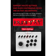 Wireless Joystick Controller Arcade Fighting Game Fight Stick Gaming Joystick for ///Switch/PC/Andro