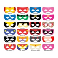 23pcs Superhero Birthday Party Masks, MIXED