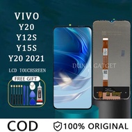 【Original 100%】 LCD VIVO Y20 Y15S Y12S /Y20 2021(12 months warranty)
