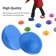 MAIFU Outdoor Half Sphere Yoga Balls Half Ball Balance Inflatable Massage Balls Autism Sensory Toys Infatable Balance Stepping Stones Christmas Gift