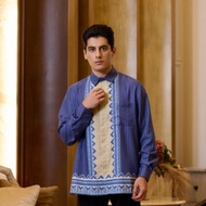 KEMEJA BIA by Zaskia Mecca - Biviran Men's Shirt - Silk Road Expedition - Almaty Edition - Free Box