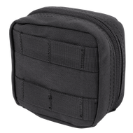 Condor - 4x4 Utility Pouch [Black] กระเป๋าอเนกประสงค์ มีห่วงยางยืดและกระเป๋า รองรับ MOLLE กระเป๋าเก็