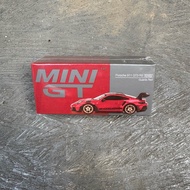 Mini GT MGT 1060 Porsche 911 922 GT3 RS Weissach Package Guards Red