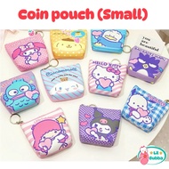 [LIL BUBBA] COIN POUCH SMALL WALLET KUROMI CINNAMOROLL MELODY POMPOMPOURIN