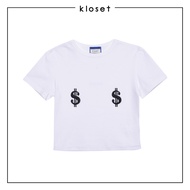 Kloset Design Flex T-Shirt (LS25-T011)  เสื้อยืดปักลาย