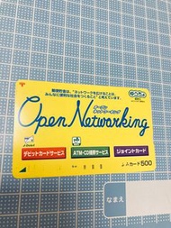 🗼🗻日本🇯🇵80年代90年代🎌🇯🇵☎️珍貴已用完舊電話鐡道地鐵車票廣告明星儲值紀念卡購物卡JR NTT docomo au SoftBank QUO card Metro card 圖書卡