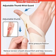 Adjustable Thumb Wrist Guard Brace Support Relieve Trigger Finger De Quervain Tendinitis Pain 妈妈手拇指套