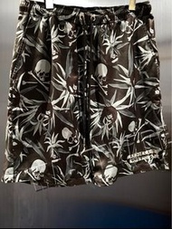 mastermind japan world mmj mmw x a bathing ape bape tropical skull camo relaxed fit shorts 熱帶雨林骷髏骨迷彩