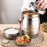 Layer Bento Box Lunch Box Pot Insulation Large Capacity Restaurant3Insulated Bucket Restaurant Rice 