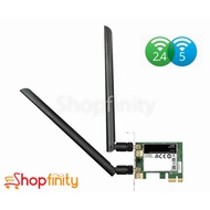 D-LINK DWA-582 WIRELESS AC1200 DUAL-BAND PCIE DESKTOP ADAPTER