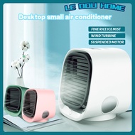 mini Portable Aircond Portable Air Cooler Humidification Fan Desktop Mini Air Conditioner USB Fan