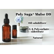 Poly Suga Mulse oil in water Solubilizer solvent emulsifier Sorbitan oleate Decylglucoside Crosspoly