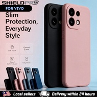 Candy Silicone Case For vivo V60 V50 V40 V30e V30 V29 LITE V27 PRO Soft Matte Rubber Gel Plain Color