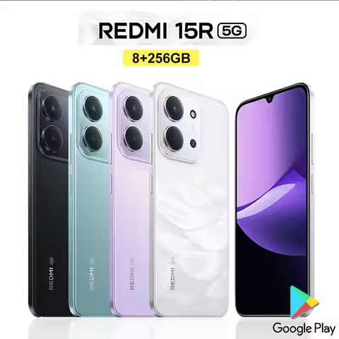 XIAOMI/REDMI 15R original smart thin and thin 5G mobile phone 8GB+256GBn memory/6000mAh long standby
