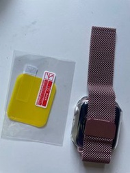 金屬錶帶 磁吸 玫瑰粉 Apple Watch 41mm