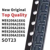 5pcs ME6206A18XG ME6206A25XG ME6206A28XG ME6206A30XG ME6206A33XG SOT23 New chip ic