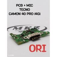 TECNO CAMON 40 PRO (4G) CM6 ORIGINAL CHARGING BOARD + IC CONNECTOR CHARGER CONNECTOR BOARD TECNO CAM