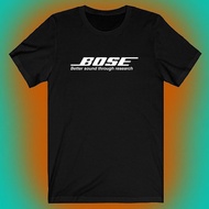Bose Speaker Audio Men'S Black T-Shirt