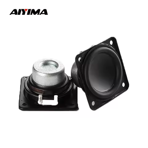 AIYIMA 2Pcs 2 Inch Portable Speaker 50MM 4 Ohm 10W Full Range Hifi Stereo Loudspeaker DIY Bluetooth 