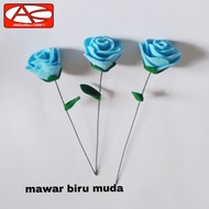 Bunga mawar flanel (jual pertangkai)