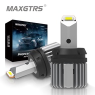 MAXGTRS 2X1156 BA15S 7440 W21W W16W 921 912ชิป1860 Canbus 6000ไฟท้ายสำรองไฟท้ายรถยนต์ LED K สีขาว