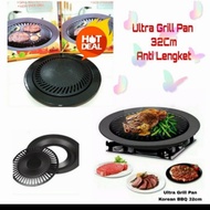 Ultra Grill Pan Korean BBQ Meat Grill Teflon Frying Pan Non Maxim