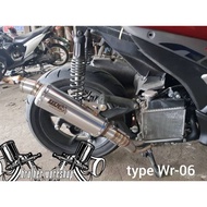 WRC Racing Exhaust free from Lexi Lexy Nmax Aerox Old New type Wr-06