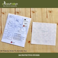 CS168ph 3M Protective Sticker For Brompton Size Bicycle Parts & Accessories