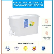 Bình Đựng Nước Có Vòi 3,5L Việt Nhật Để Trong Tủ Lạnh Tiện Lợi Đa Năng - Bình Đựng Nước Chất Liệu Nh